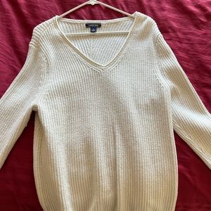 White Land’s End Sweater